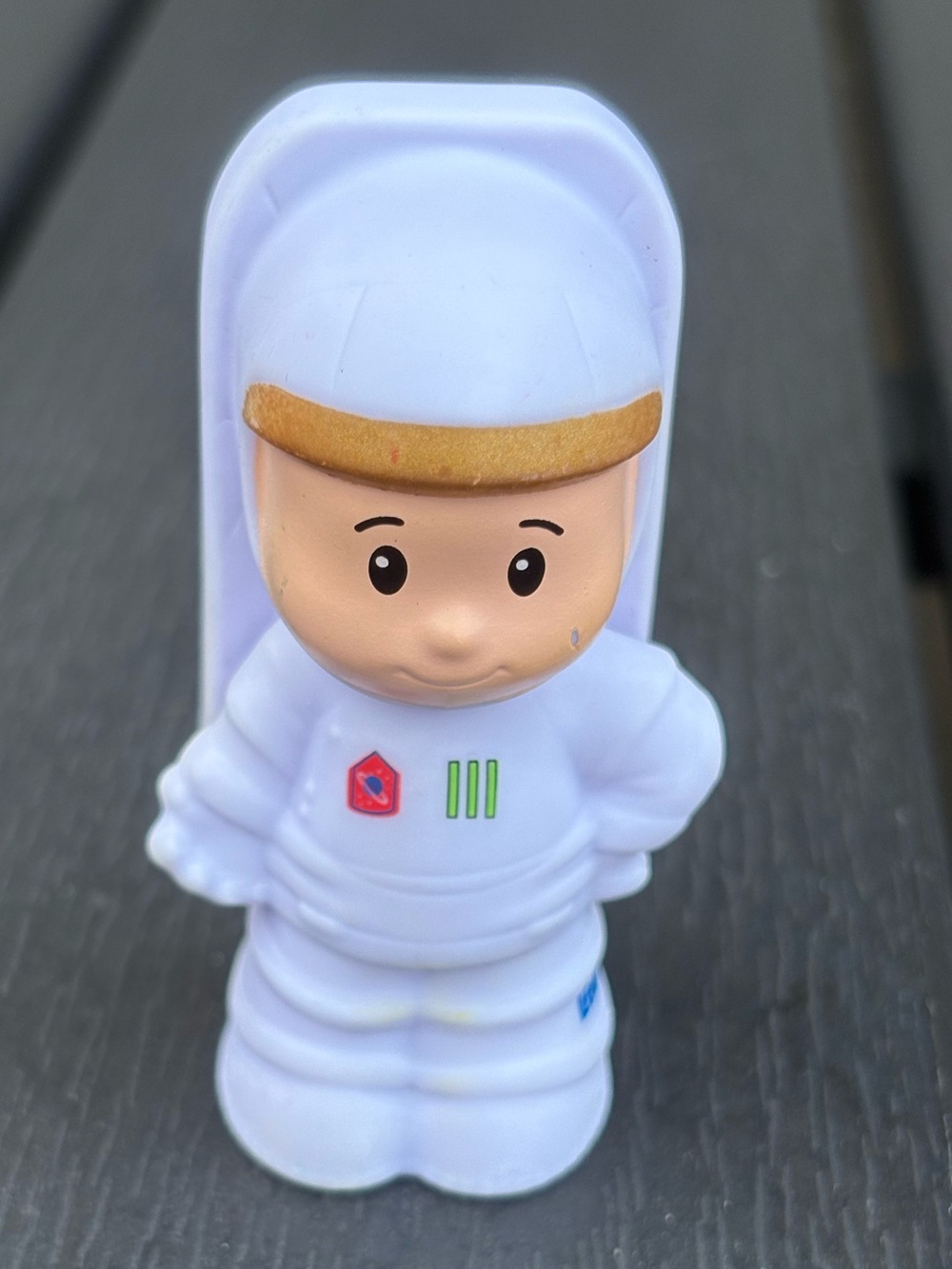 2013 Mattel  Little People Space Astronaut Boy Explorer for Spaceship Slim 2.5”